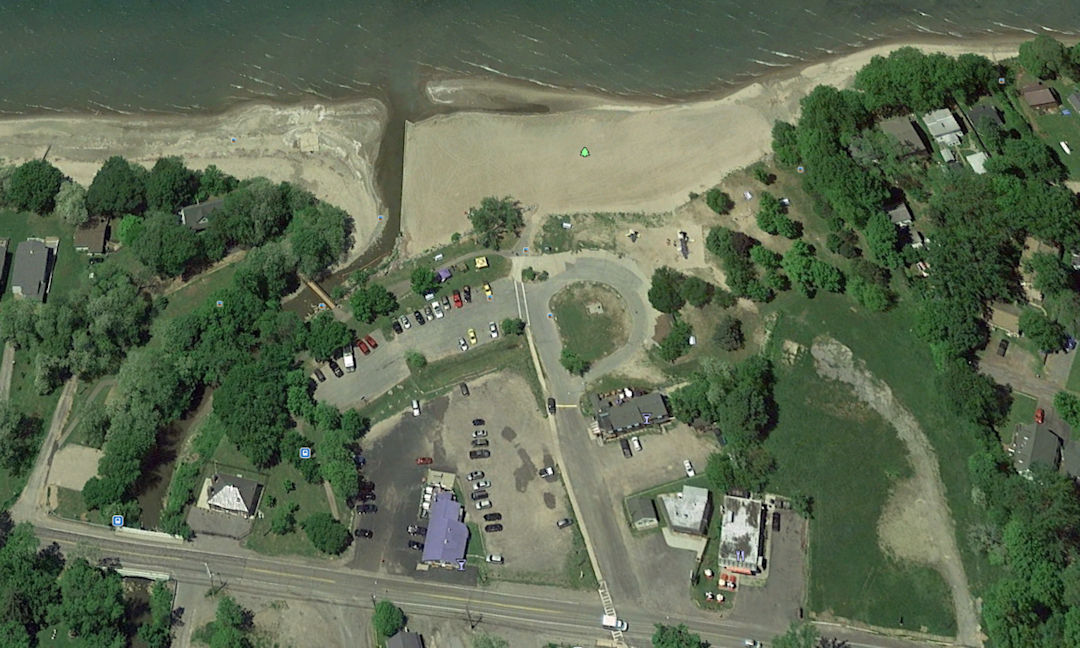 Lake Erie Beach Park From Google Earth
